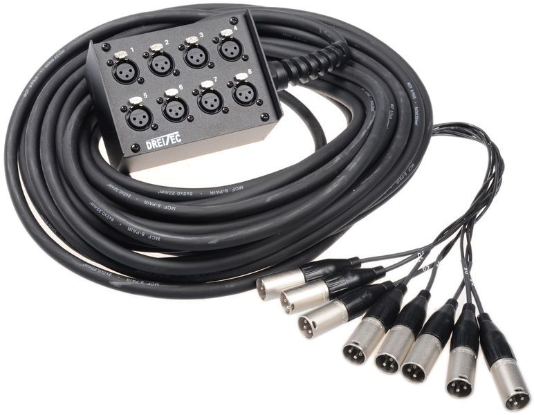 MTS 8/0 S Multicore 20m pro snake