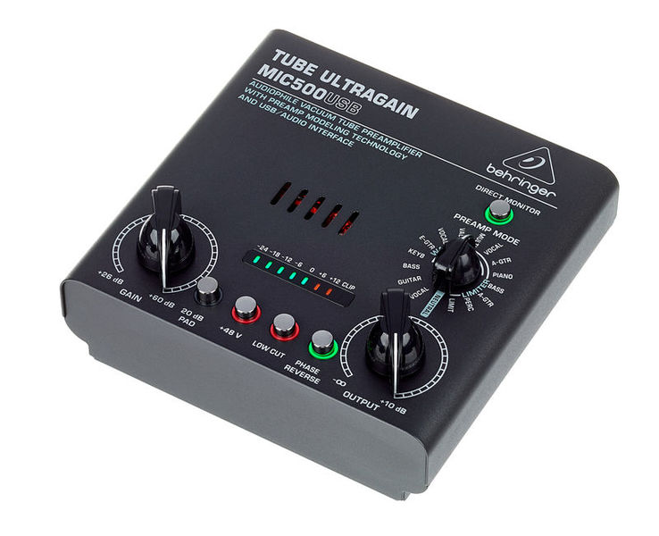 MIC500USB Tube Ultragain Behringer