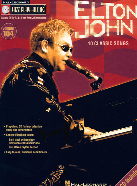 Jazz Play-Along Elton John Hal Leonard