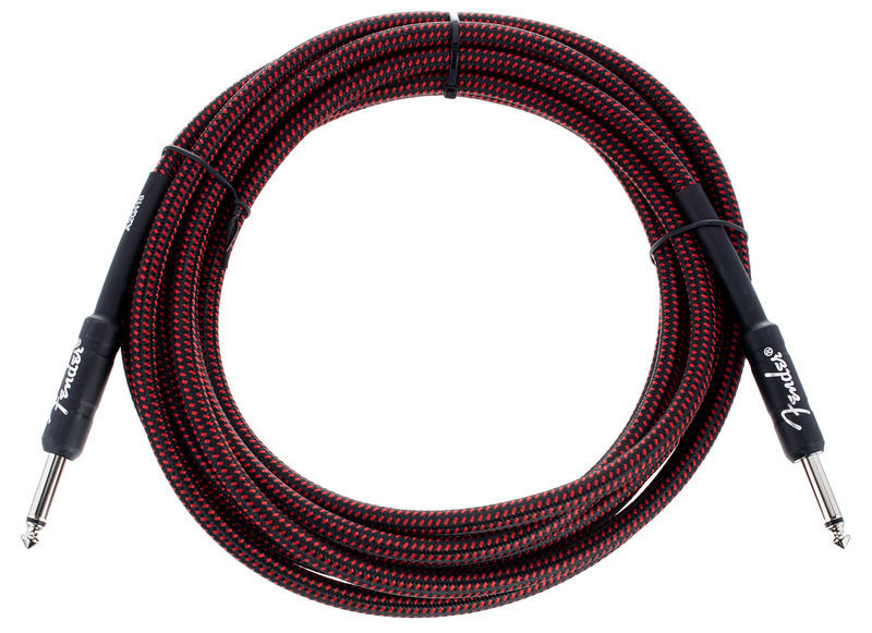 Prof. Cable Tweed Red 4,5m Fender