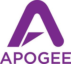 Apogee company logo Apogee company logo