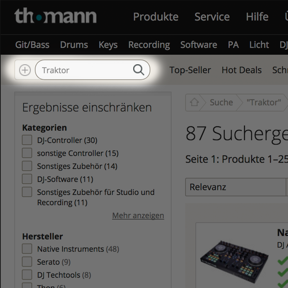 Step 1: Selecting an item Step 1: Selecting an item